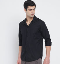 Load image into Gallery viewer, Black Cuban Style Shirt
