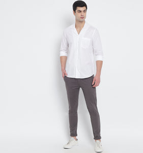 White Cuban Style Shirt