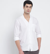 Load image into Gallery viewer, White Cuban Style Shirt
