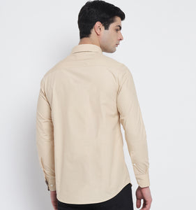 Beige Zipper