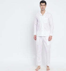 White Pyjama Set