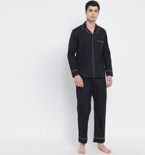 Load image into Gallery viewer, Black Pyjama Set
