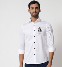 Load image into Gallery viewer, Teddy Embroidery Shirt

