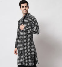 Load image into Gallery viewer, Rayees Chikankari Cotton Kurta
