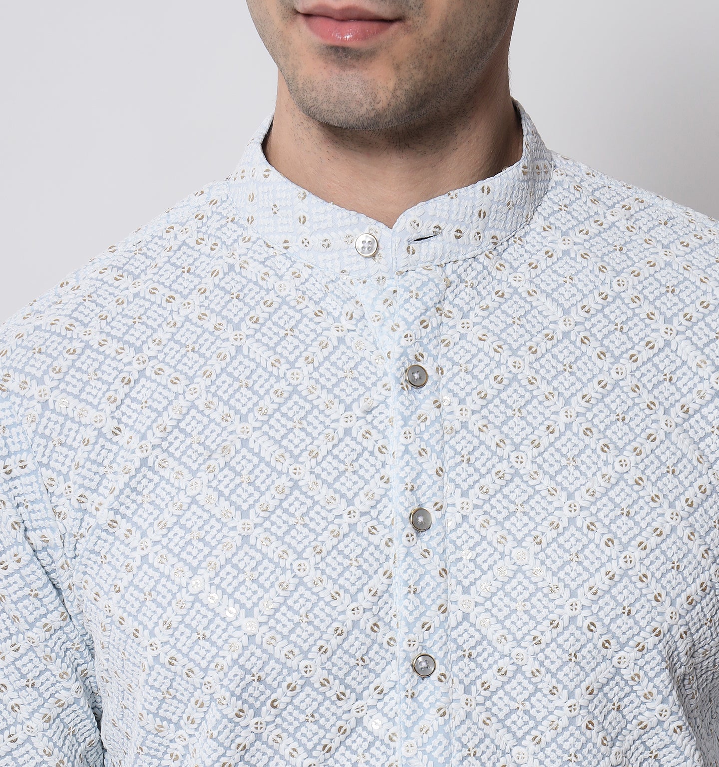 Falak Chikankari Sequin Kurta