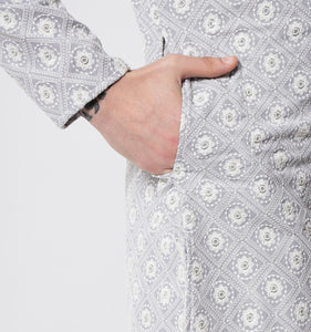 Aayan Sequin Chikankari Cotton Kurta