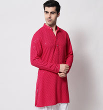 Load image into Gallery viewer, Gulabi Embroidered Sequin Short Kurta

