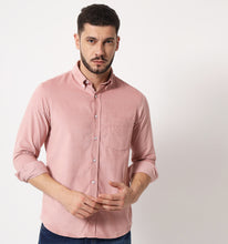Load image into Gallery viewer, Salmon Pink Corduroy Shirt
