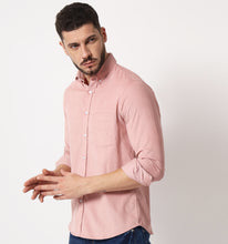 Load image into Gallery viewer, Salmon Pink Corduroy Shirt
