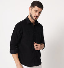 Load image into Gallery viewer, Black Corduroy Shirt
