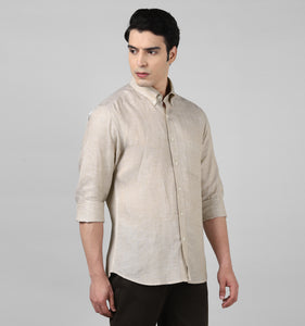 Fawn Linen Shirt