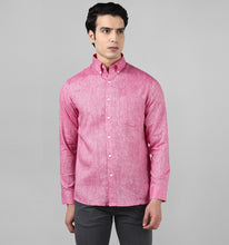 Load image into Gallery viewer, Fuscia Linen Shirt
