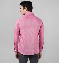 Load image into Gallery viewer, Fuscia Linen Shirt
