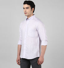 Load image into Gallery viewer, Lavender Pure Linen Shirt
