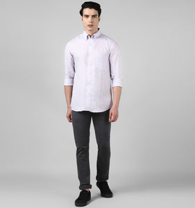 Lavender Pure Linen Shirt