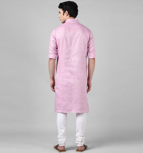 Taffy Linen Kurta