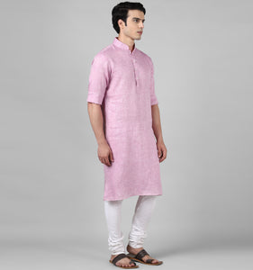 Taffy Linen Kurta