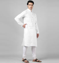 Load image into Gallery viewer, Feather Linen Kurta
