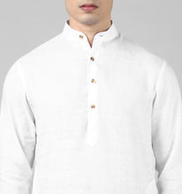 Load image into Gallery viewer, Feather Linen Kurta
