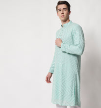 Load image into Gallery viewer, Saanjh Embellished Kurta
