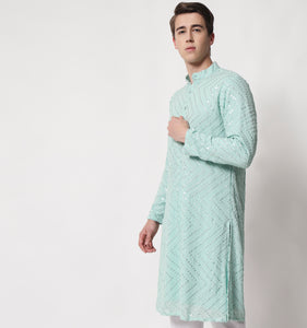 Saanjh Embellished Kurta