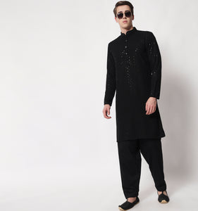 Shaan Embroidered Sequin Kurta