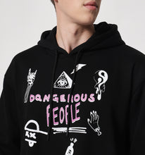 Load image into Gallery viewer, Danger Oversized Hoodie
