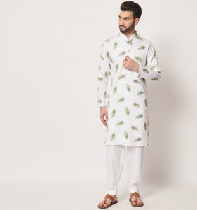 Mor Printed Kurta