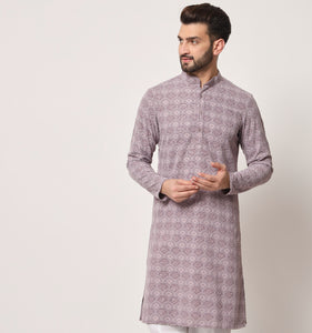 Nazakat Embroidered Sequin Kurta