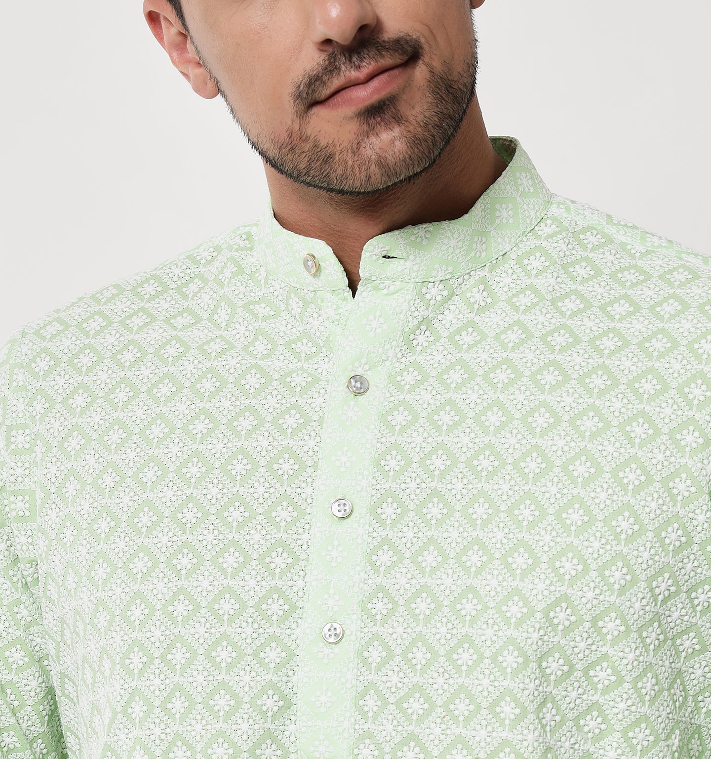 Inayat Chikankari Cotton Kurta