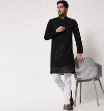 Load image into Gallery viewer, Raabta Embroidered Sequin Kurta
