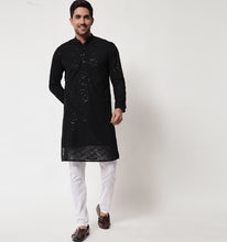 Load image into Gallery viewer, Raabta Embroidered Sequin Kurta
