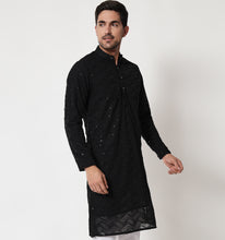 Load image into Gallery viewer, Raabta Embroidered Sequin Kurta
