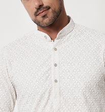 Load image into Gallery viewer, Shahi Sequin Chikankari Cotton Kurta
