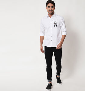 OG Panda Embroidery Shirt