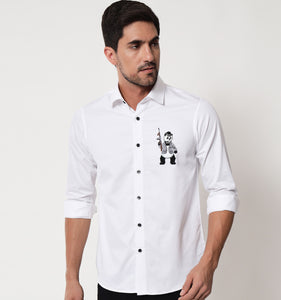 OG Panda Embroidery Shirt