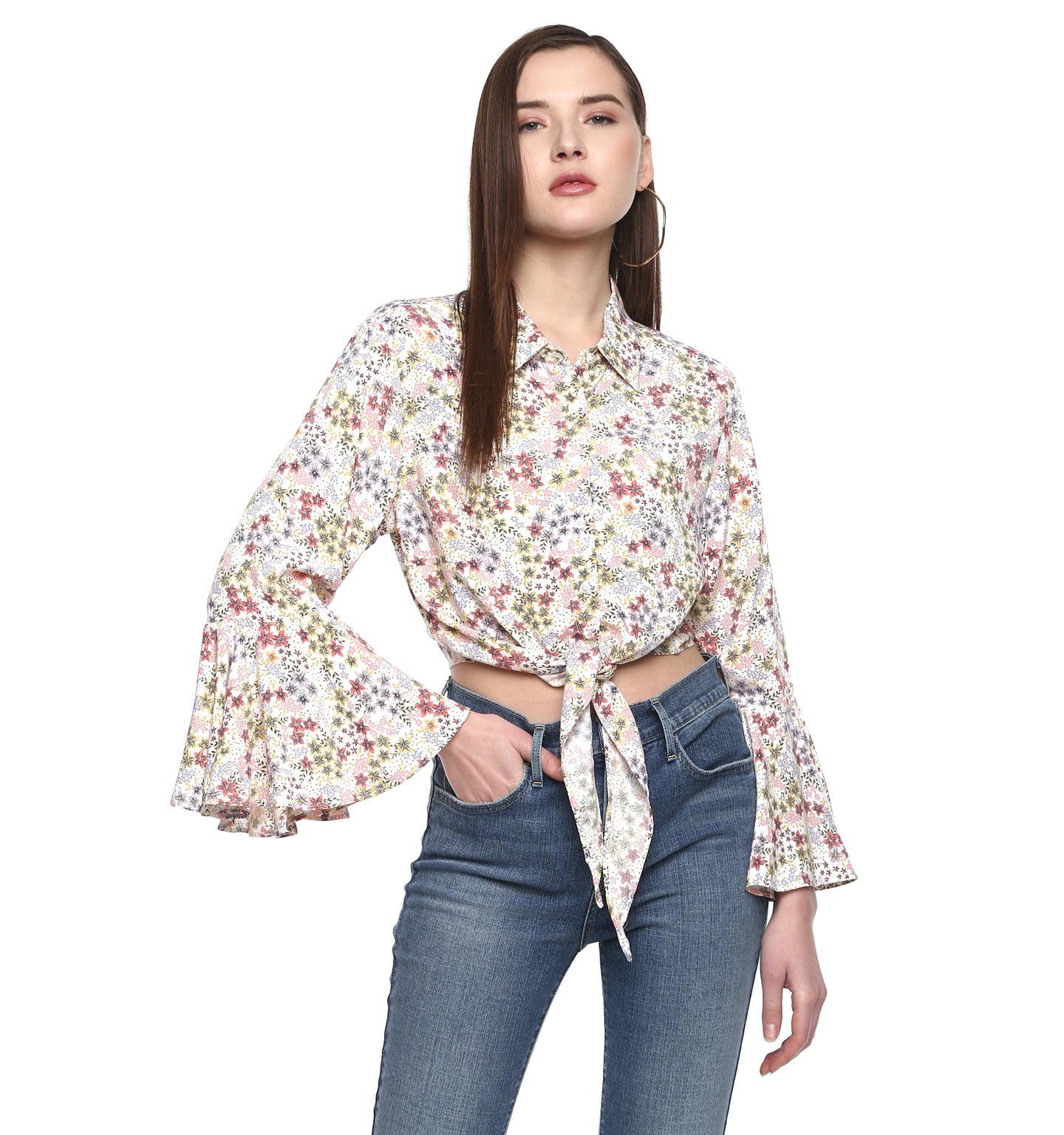 Floweret Knot Shirt