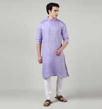 Load image into Gallery viewer, Lilac Linen Kurta
